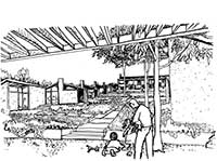 Gwynned Village  USA, Entwurf